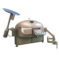 Industrial vacuum bowl cutters for meat processing