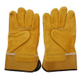 Protective Top Grain Leather Cut Resistant Driver Work Gloves