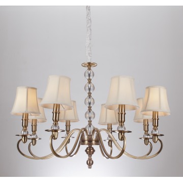 Iron Chandelier Lighting, Clear Crystal, Zhongshan Supplier From China (SL2076-8)