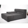 Réplique modulaire de sofa tufty modulaire en tissu gris