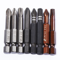 Hot Selling 10pcs Design Factory sale head magnetic screwdriver bits