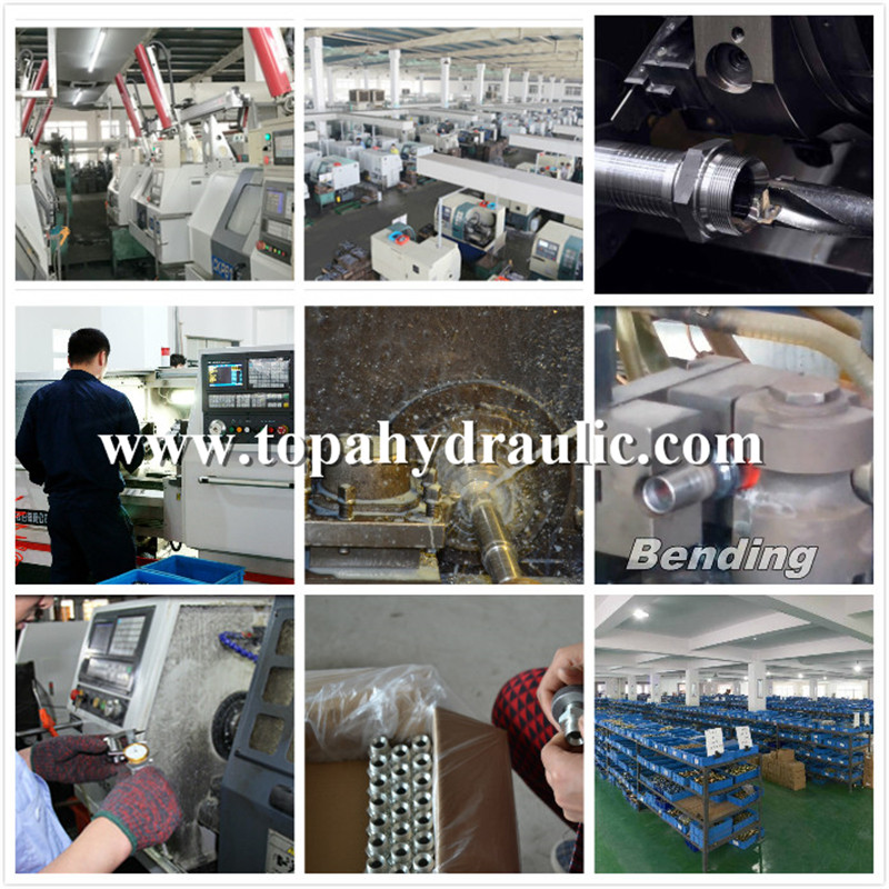 high pressure coupling hose hydraulic fitting