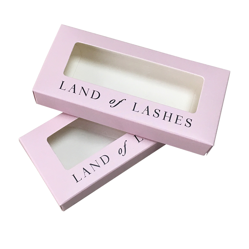 Private Designed Paper Eyelash Box with Window