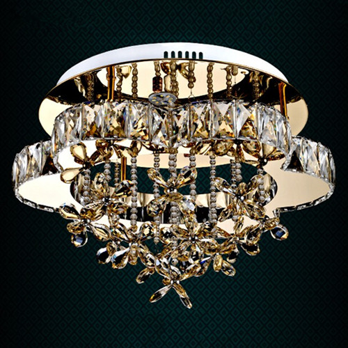 crystal ceiling light