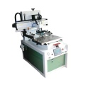 Precision screen printing machine with slide-table