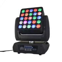 Matriz 5x5 25x12W RGBW LED Pixel Head Moving Head