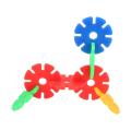 Nouvelle collection Multicolor Snowflake Building Puzzle Blocks