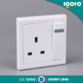 UK Standard 13A 250V Single Pole Switched Socket