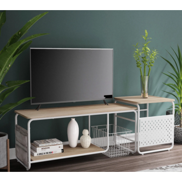 Meuble TV minimaliste dans le salon