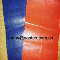 Orange Blue Tarpaulin Ready Made Sheet