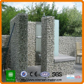 stone gabion barricades