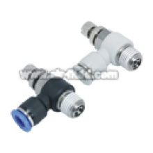 Air-fluides JSC Flow Control Stud Elbow (BSPT)