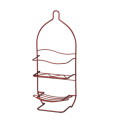 Metal 2 Tier Rack de banheiro