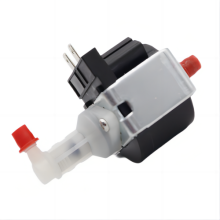 DC solenoid pump for steam vacuum cleaner