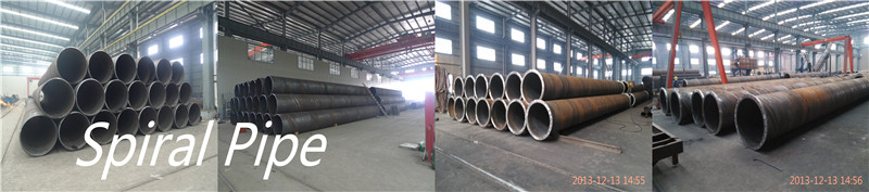 Spirally Welding Steel Pipes