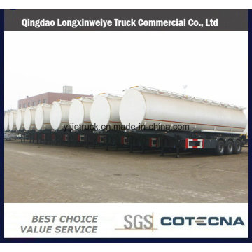 China Manufacturer 3 Axles Fuel Tank Semi Trailer