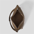 Sac sous bras en cuir molle en forme d&#39;oreiller de style melard