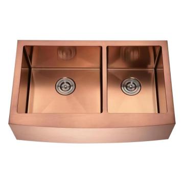 Handmade Bronze Kitchen Apron Sink Farm Style