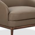 Luca Straight Leather Sofa