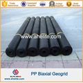 Geogrelha Biaxial PP para reforço de taludes