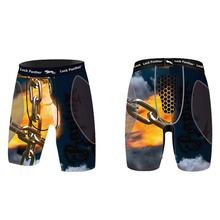 Shorts avec Groin Cup Boxing Training Equipment