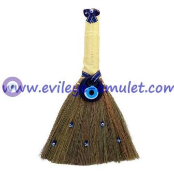 Turkish Evil Eye Home Decoration Broom-Medium