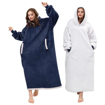 Custom Adult Flannel Fabric Wearable Blanket