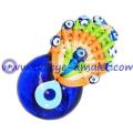 Traditional Lucky Evil Eye Turkish / Greek Fridge Magnet Multicolor