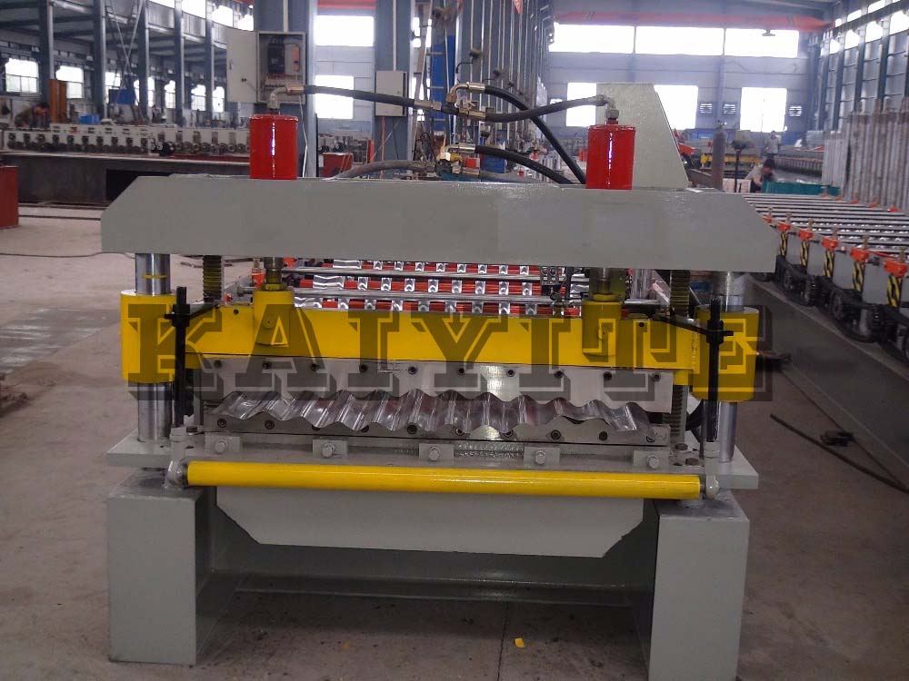 Corrugated Roof Sheet Roll Forming Machine