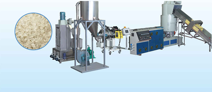 High Quality Waste Plastic Stretch Film Pelletizing Machine