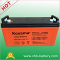 12V120ah Batterie à l&#39;acide au plomb scellé, batterie de l&#39;onduleur, batterie rechargeable Deep Cycle Solar