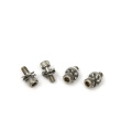 Stainless Steel SEM Screws With External Tooth Washers