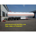 40000L Aluminum  Cooking Oil Tanker Trailer