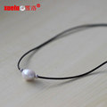 Fashion Cheap Leather Pearl Necklace Jewelry Wholesale