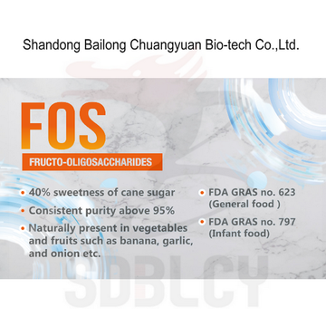 Fructooligosaccharides organiques pour microbiote intestinal en poudre