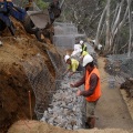 galvanized wire mesh gabion boxes stone cage