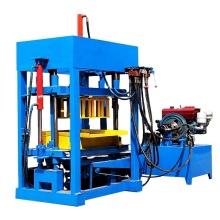 QT4-30 Hydraulic Diesel Engine Hydraulic Brick Machine