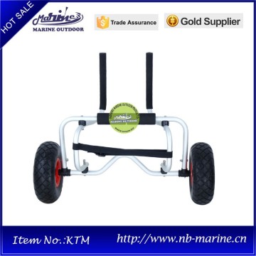 Canoe Kayak Carrier, Folding Aluminum Carrier for Kayak, Hand Trolley Two Wheel