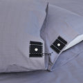 Taie d&#39;oreiller de mise à la terre avec fibre d&#39;argent en coton biologique - Taie d&#39;oreiller de mise à la terre conductrice pour un sommeil sain