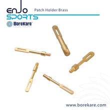 Borekare Caça Militar Gun Limpeza Acessórios Brass Patch Holder Cleaner / Pincel para espingarda