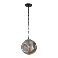 Glass Pendant Lamp with Metal Lamp holder