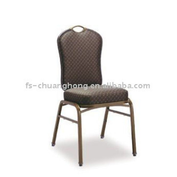 Aluminio mecedora silla trasera comedor muebles (YC-C96)