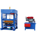 Machine de fabrication de blocs hydrauliques du moteur diesel QT4-30