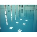 Waterproof epoxy floor coating