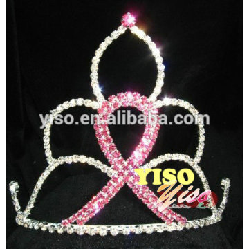 crystal ribbon queen trhinestone birthday rhinestone bridal tiara