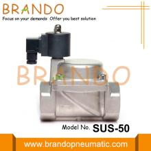 2'' Piston Type Stainless Steel Solenoid Valve 24VDC