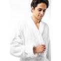 Custom Size White 100% Cotton Hotel Bathrobe