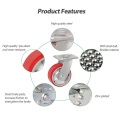 Heavy Duty Iron Core TPU Swivel Casters