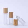 10ml Round Matte Black Glass Roller Bottle