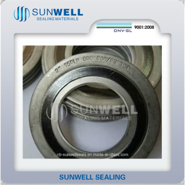 Materiais especiais Spiral Wound Gaskets Inconel600 Sunwell